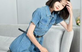 269/小千~《随性牛仔》兼具青春朝气与利落洒脱的气质。