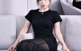 283/静静~《柔纱裙韵》网纱轻飘漾仙气,水钻点缀提精致。